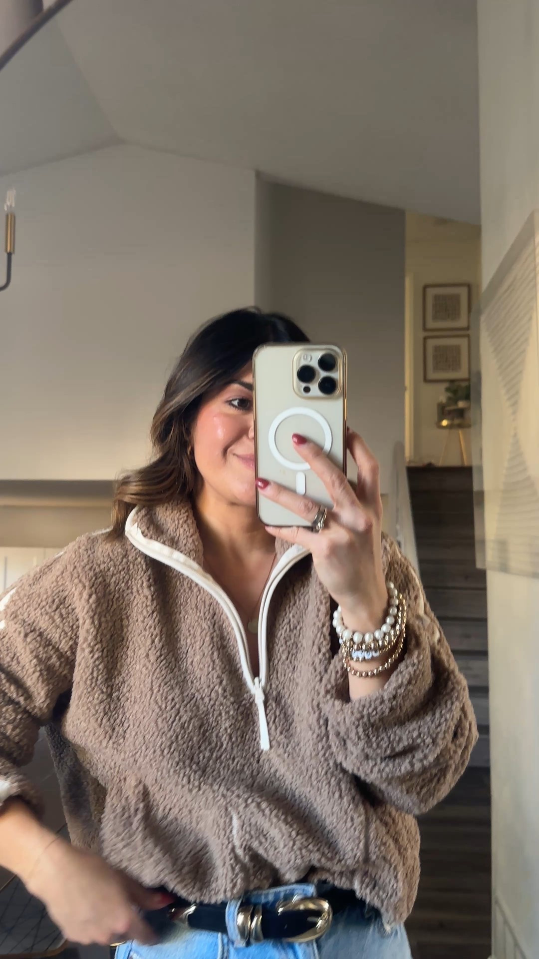 The perfect mom on duty look! This pullover was such a good find!! Currently 50% and $24 only!!
Wearing size small
Jeans are from Zara and I’m linking similar ones! 

#LTKStyleTip #LTKGiftGuide #LTKSaleAlert