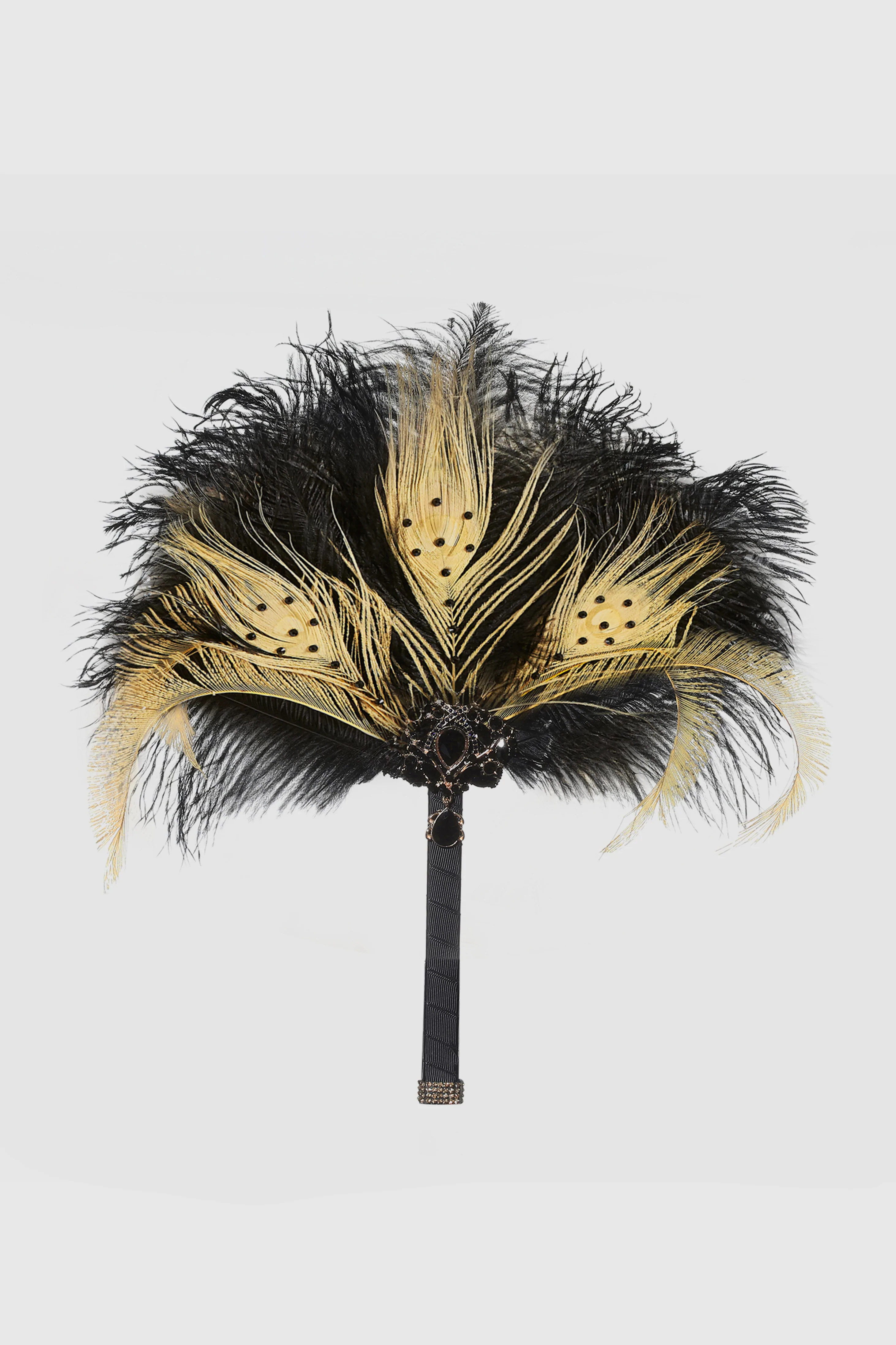 Shop 1920s Feather Fan - 1920s Feather Bouquet Fan | BABEYOND | BABEYOND