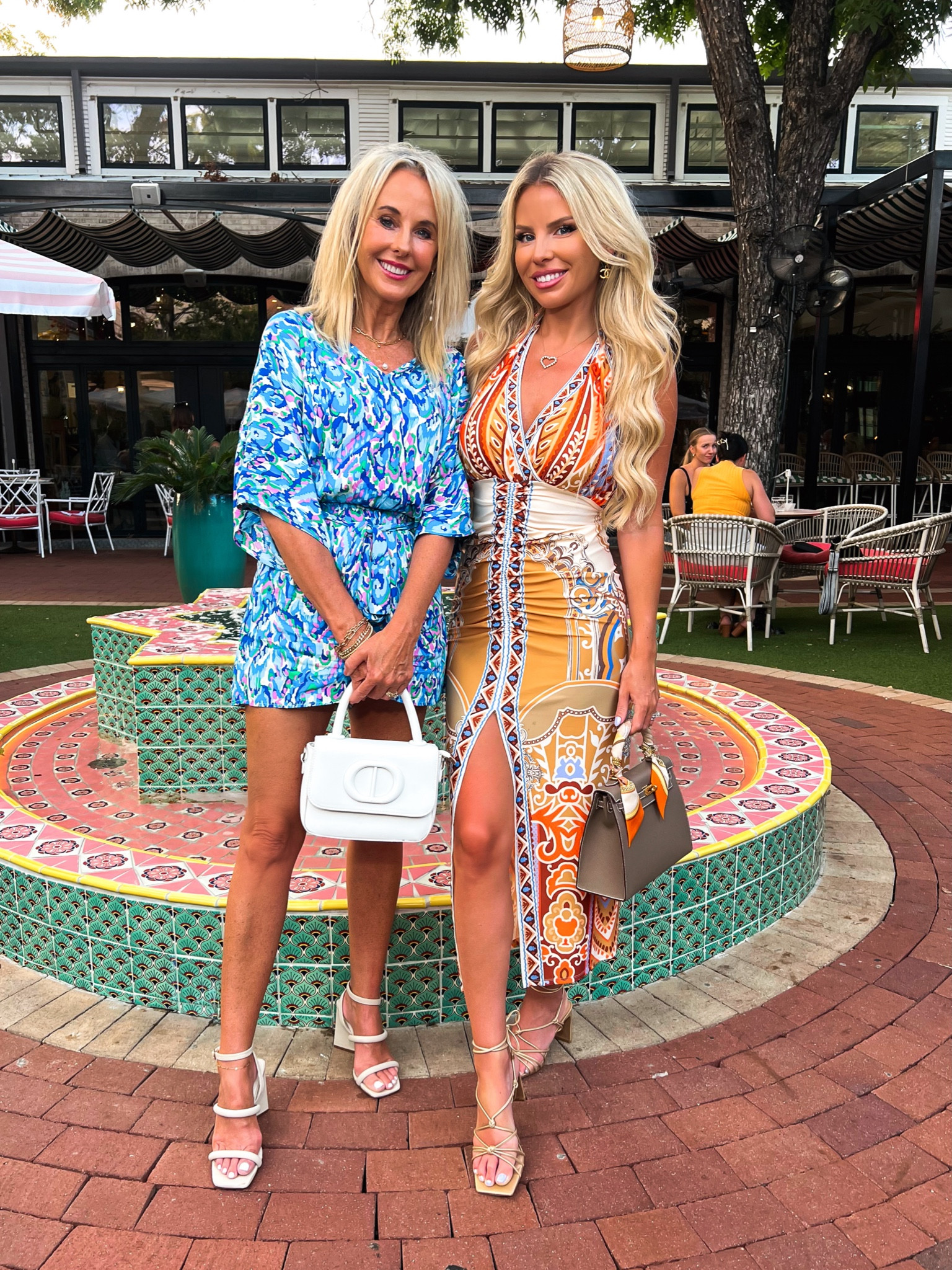 Midi dress. Windsor. Colorful dress 