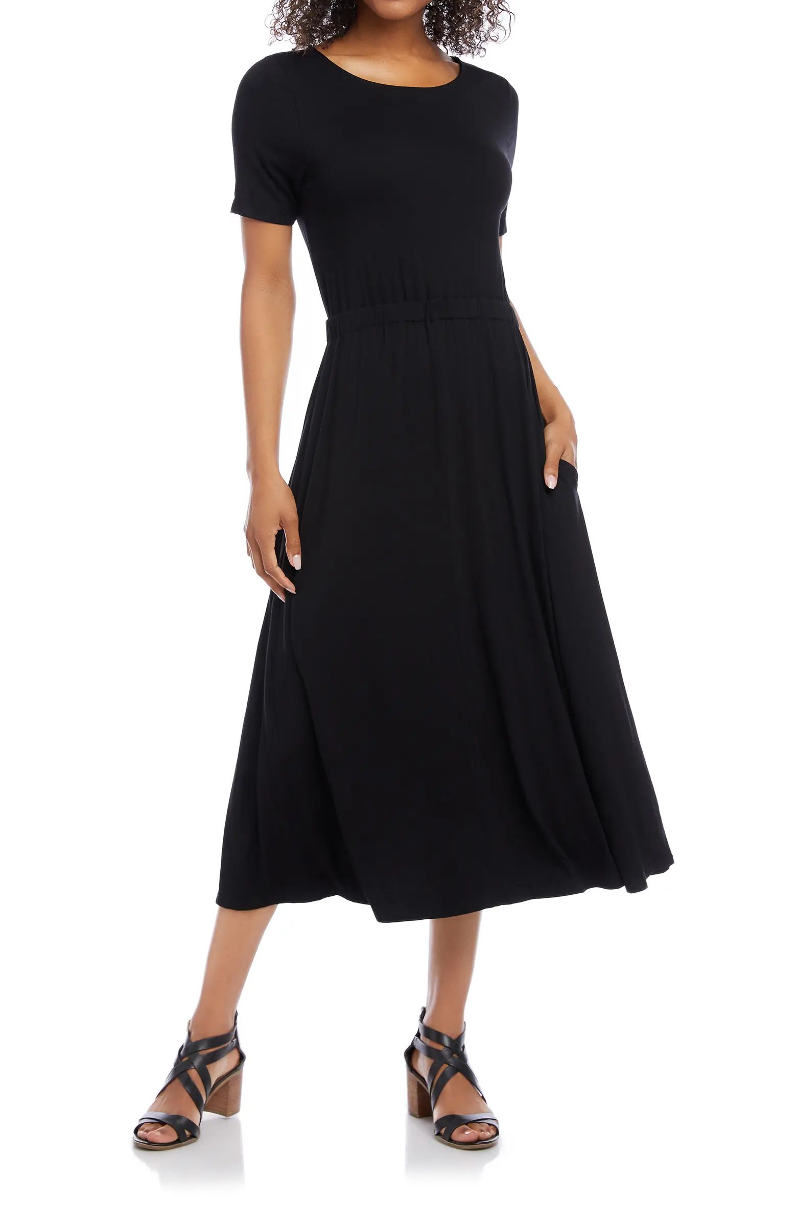 Karen Kane Artisan Midi Dress | Nordstrom | Nordstrom