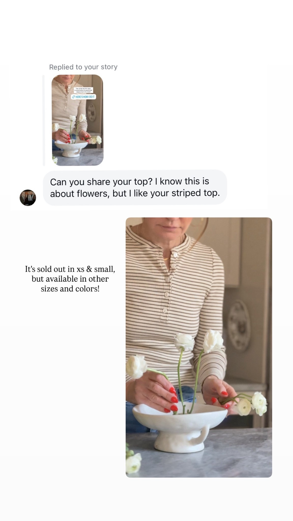 One of my favorite striped tops!

#LTKSeasonal #LTKHome #LTKmomlife