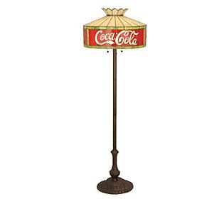 Tiffany-Style Coca-Cola Floor Lamp | QVC