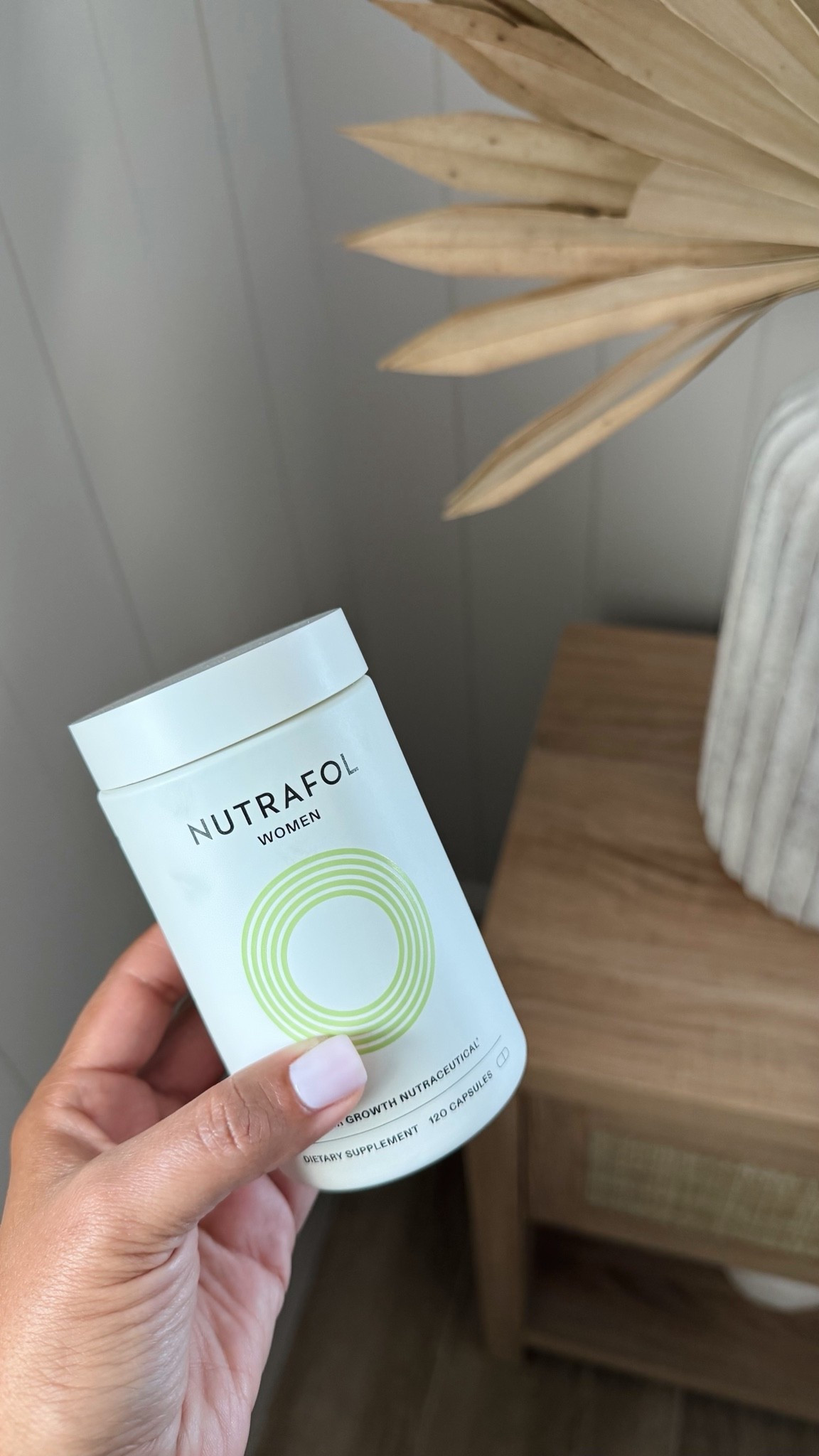 @Nutrafol hair vitamins ✨ a staple of my everyday routine. If you’ve been thinking about trying Nutrafol, now’s the time. 🤍 My code stacks with their current welcome offer for extra savings! Code: LTK15

#ad #nutrafol #nutrafolcode #hairvitamins #haircare #hairessentials #beauty

#LTKmorningroutine #LTKselfcare #LTKBeauty