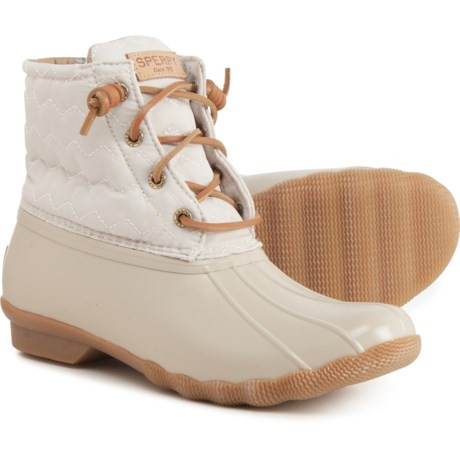 Sperry Saltwater Quilted Chevron Duck Boots - Waterproof (For Women) | Sierra