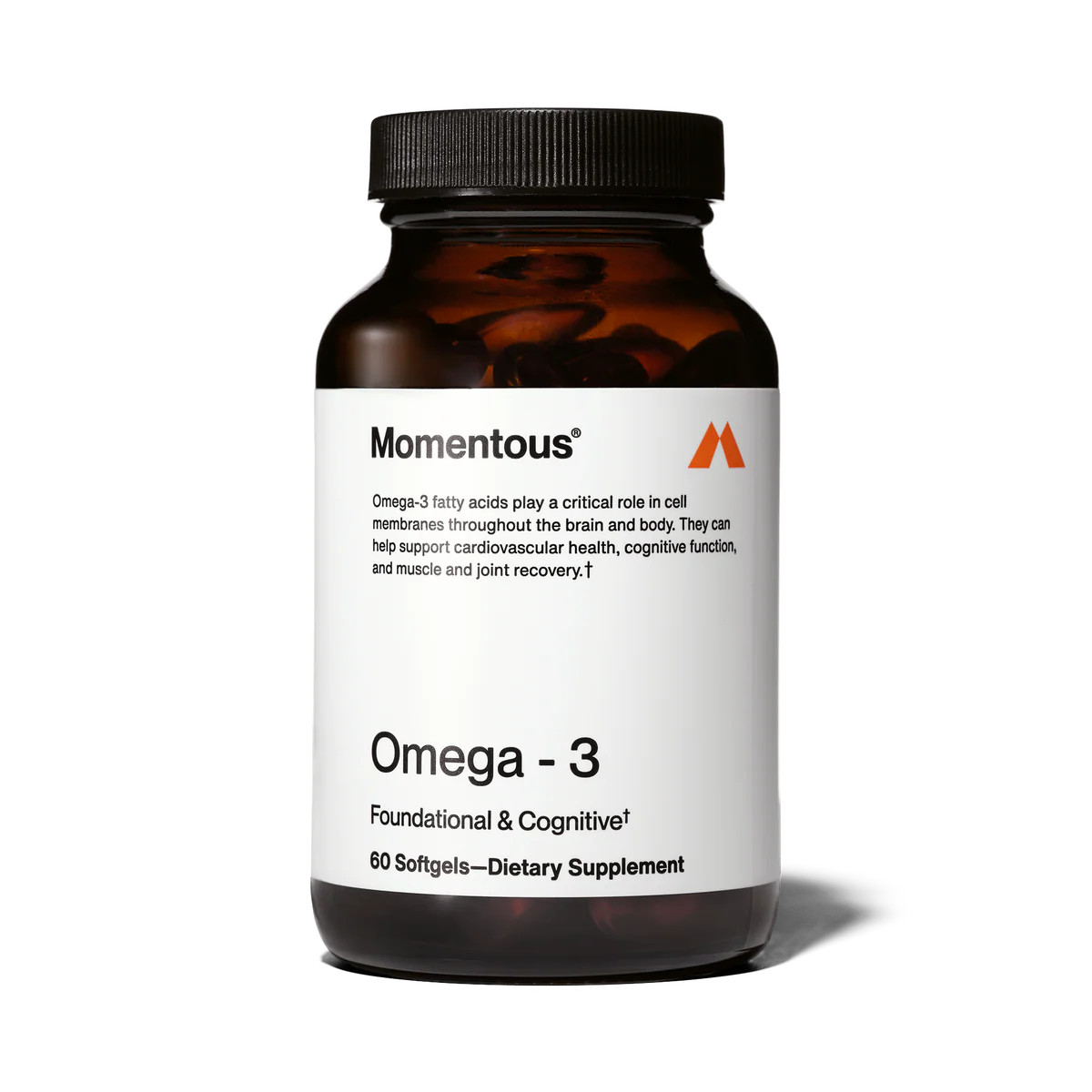 Omega-3 Softgel Capsules - NSF Certified Fish Oil | Momentous