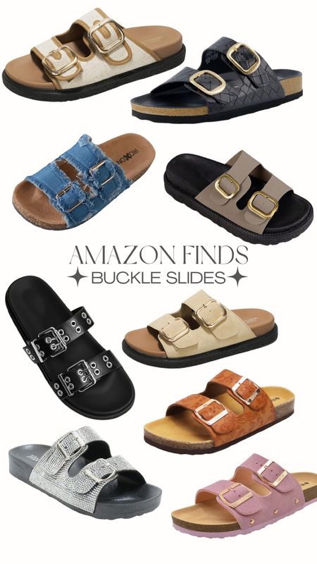 loving the buckle slide trend! amazon sandals!

#LTKStyleTip #LTKShoeCrush #LTKFindsUnder50