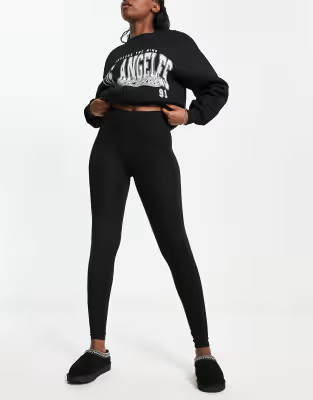 ASOS DESIGN leggings in black | ASOS (Global)