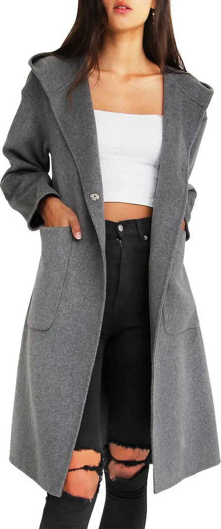 BELLE AND BLOOM Walk This Way Wool Coat | Nordstrom