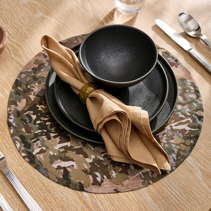 Scenic Trees Placemats | West Elm (US)