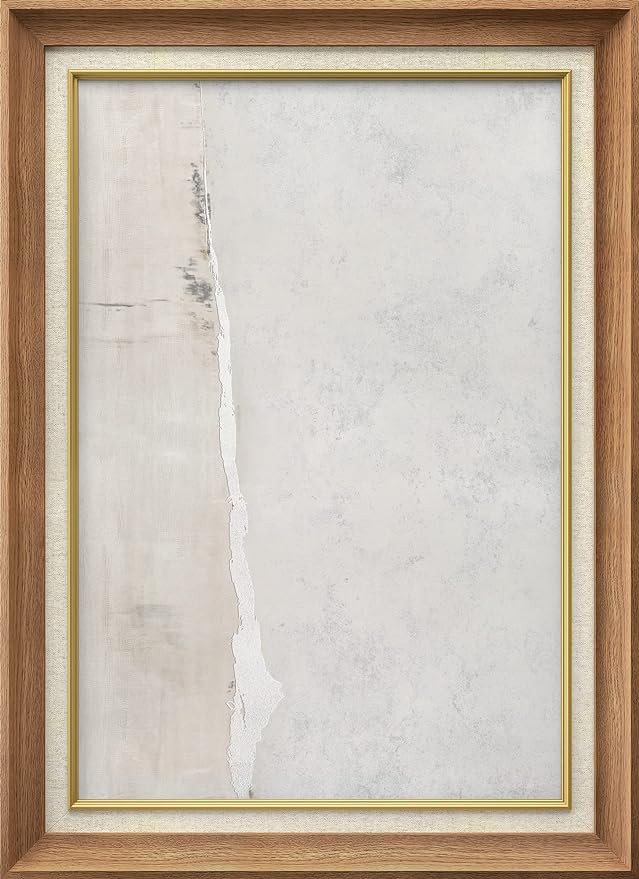 SIGNWIN Premium Frame Art Grunge Industrial Pastel Color Field Landscape Abstract Shapes Illustra... | Amazon (US)