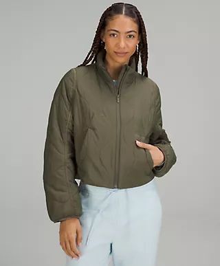 Quilted Light Insulation Cropped Jacket | Lululemon (US)