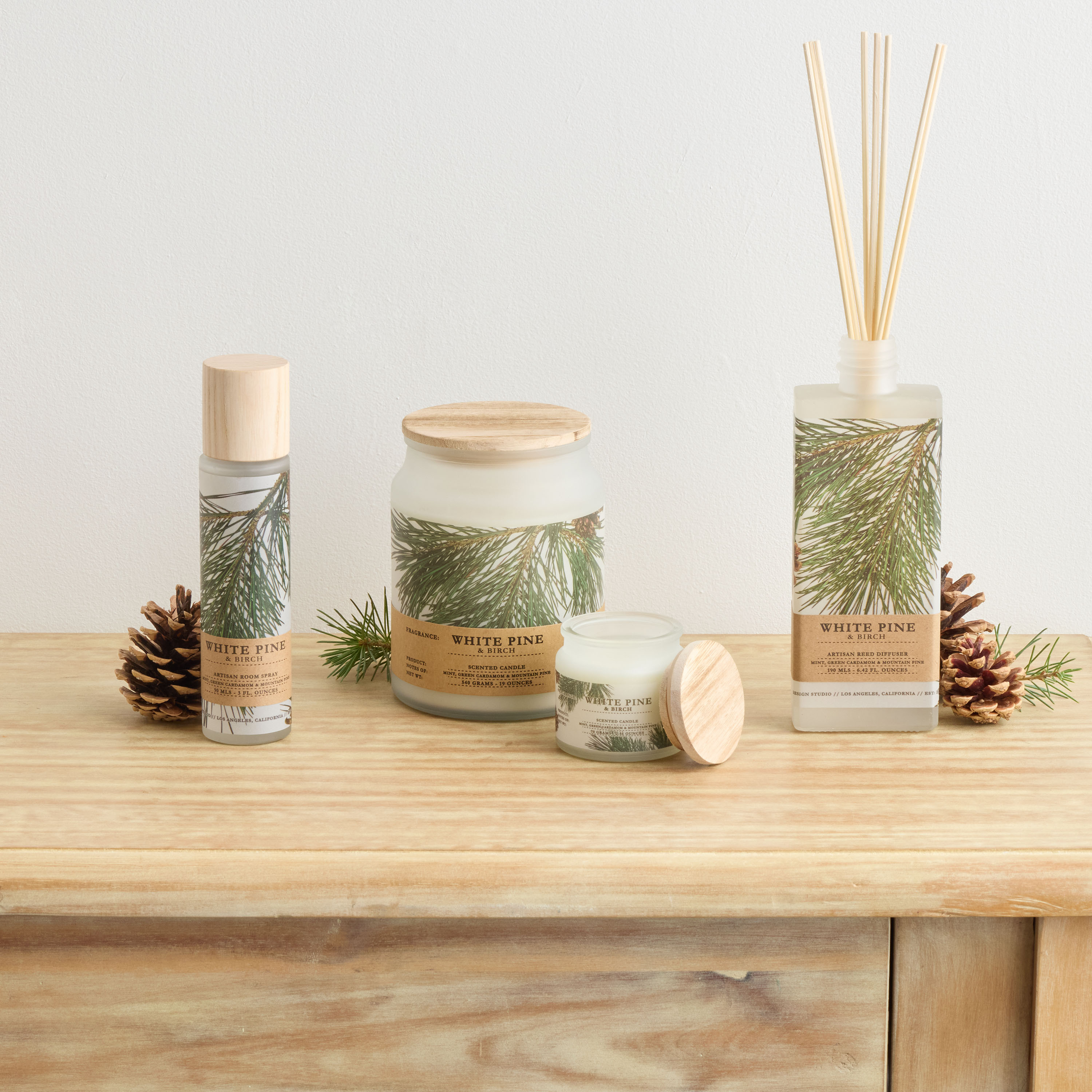Winter Woodland White Pine & Birch Home Fragrance Collection | World Market