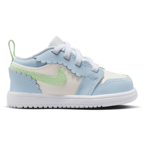 Jordan Girls Jordan AJ 1 Low ALT SE Fem - Girls' Toddler Shoes Half Blue/Vapor Green/Sail Size 04.0 | Foot Locker (US)