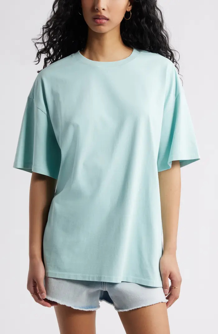 Washed Oversize Cotton T-Shirt | Nordstrom