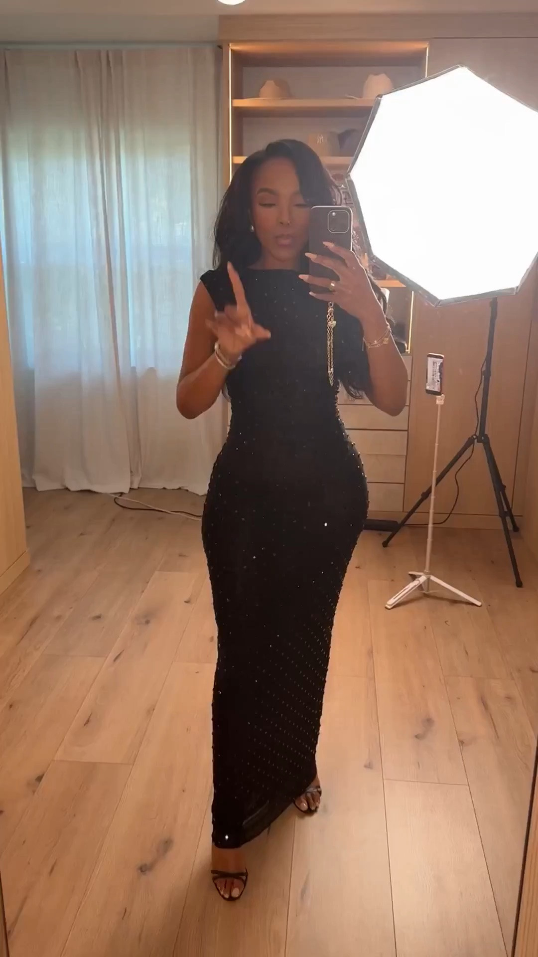 BLACK-TIE ENERGY 🖤✨

A sleek black sparkle maxi that gives understated glam without trying too hard. Perfect for a formal event, wedding guest look, gala or an elevated night out.

Wearing: Size Small | 5’4” | 140 lbs | 34D-27-40

black sparkle maxi dress, formal black dress, black wedding guest dress, elegant evening dress, gala outfit, special occasion dress, black sequin dress, formal event outfit, classy black dress, holiday party dress, petite formal dress, night out dress

📲 Download the FREE LTK app & follow me (@kirasfashionfinds).

#LTKPetite #LTKParties