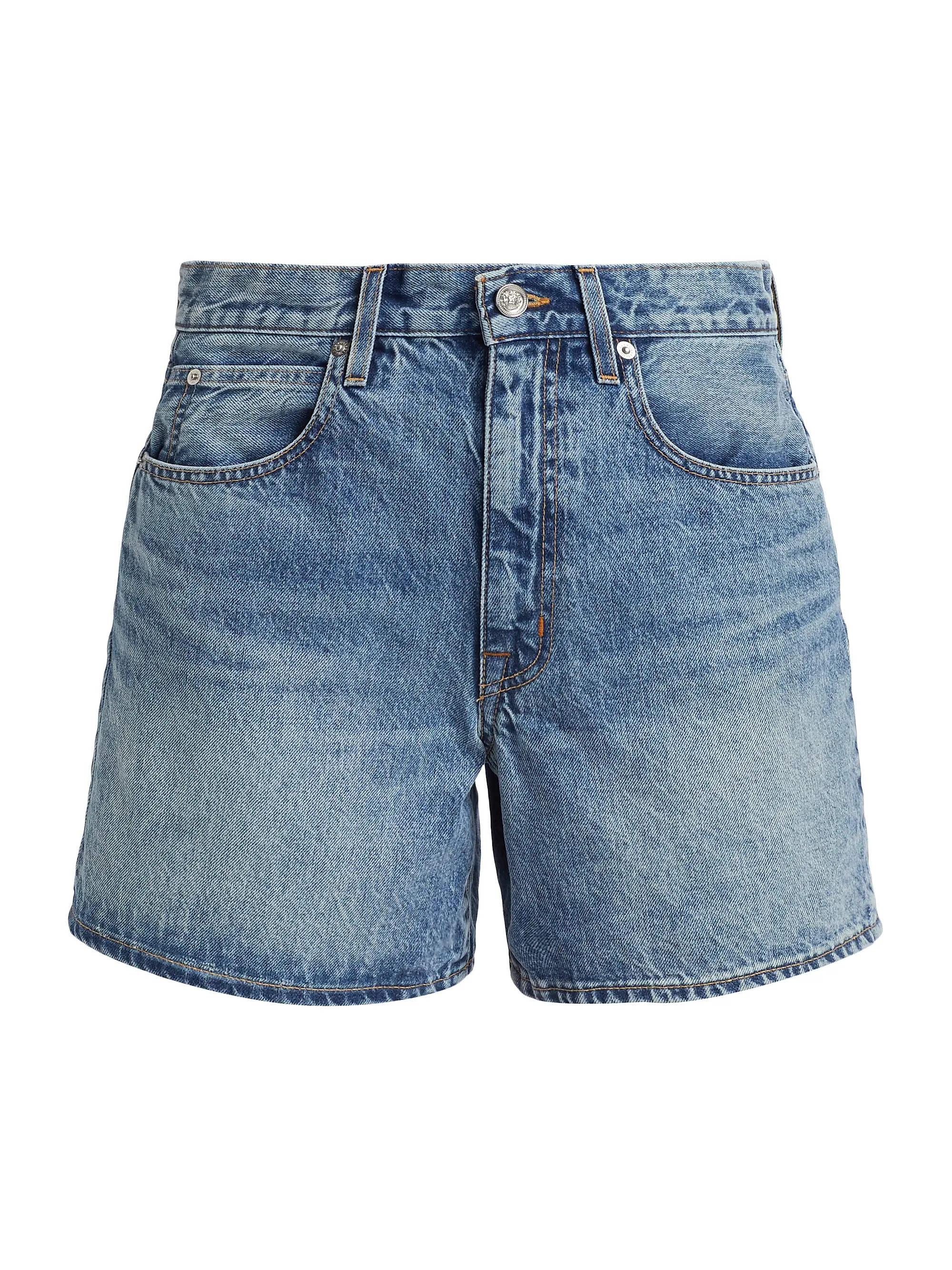 Walker Relaxed-Fit Denim Short | Saks Fifth Avenue