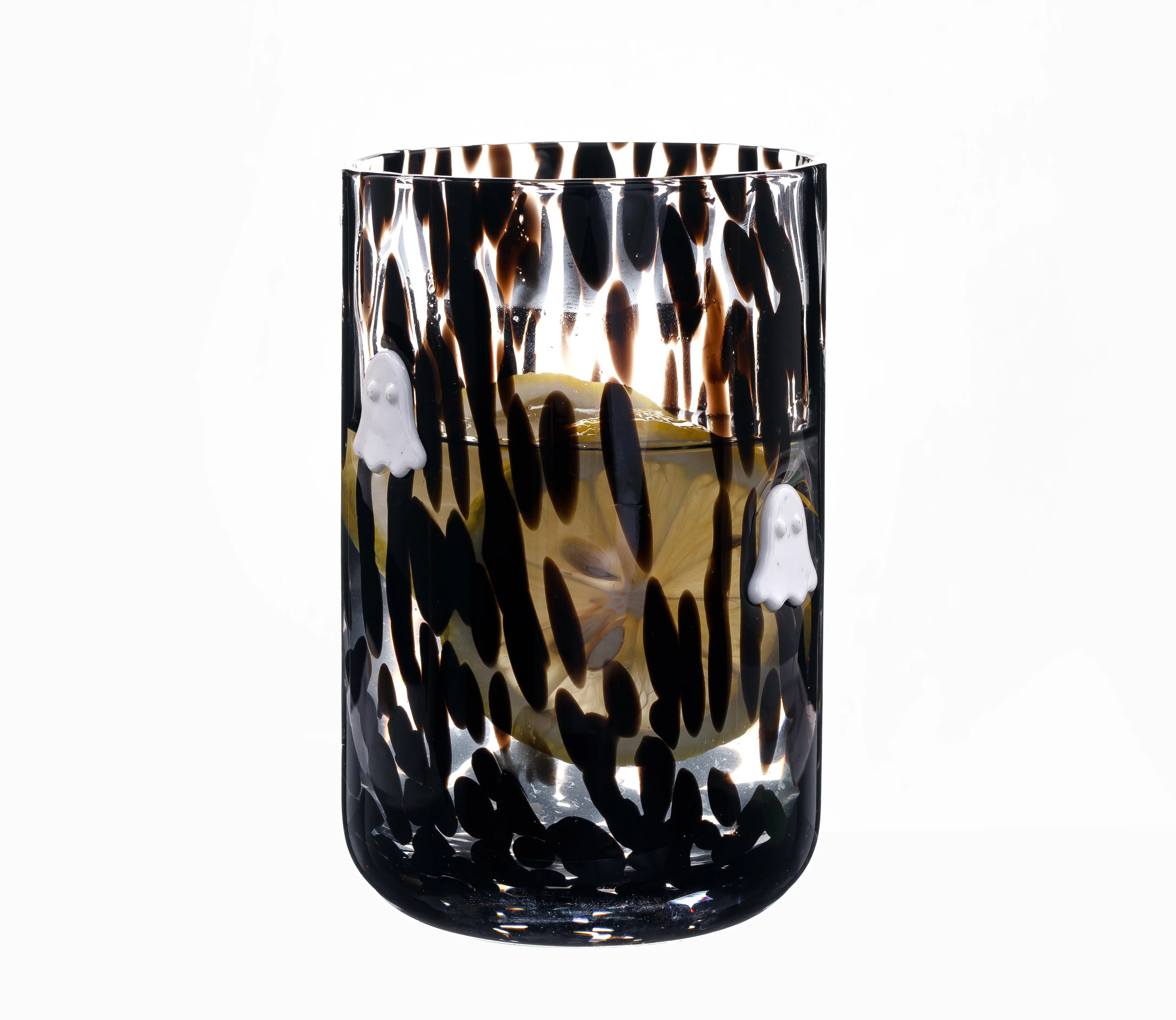 Way to Celebrate 16 fl oz Halloween Ghosts Charm Drinking Glass | Walmart (US)