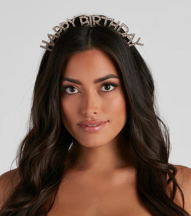 Happy Birthday Rhinestone Headband | Windsor Stores
