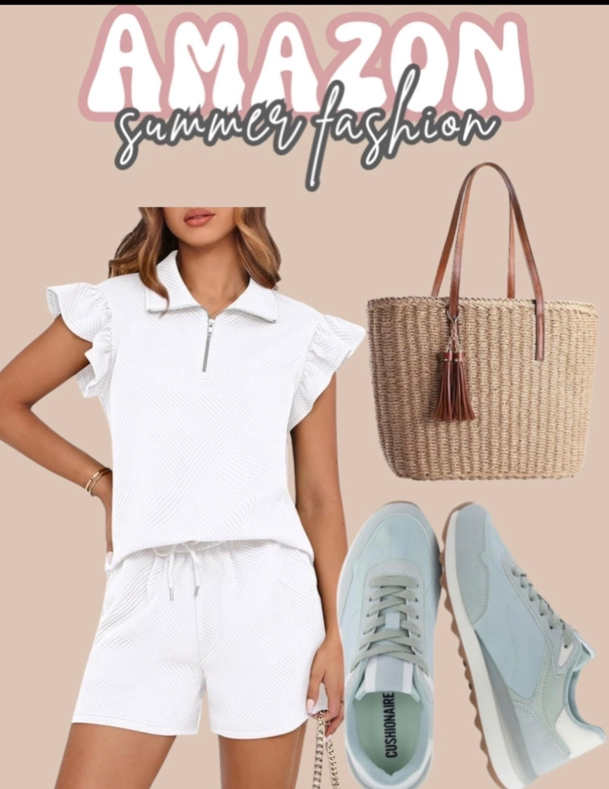 Amazon summer fashion
Travel outfits, summer outfits, vacation outfits beach, spring outfits 2026, resort wear, resort outfits from amazon, swim cover up, summer matching set, casual outfits for the summer, casual outfits for the spring, Amazon fashion, oversized sunglasses, neutral tops, halter tank top, sandals, beach, pool, beach outfits, ootd, vacation, vacation wear, cruise outfits, cream
#vacationwear #amazon #amazonfinds #traveloutfits #vacationoutfitsbeach

#LTKTravel #LTKootd #LTKmomlife