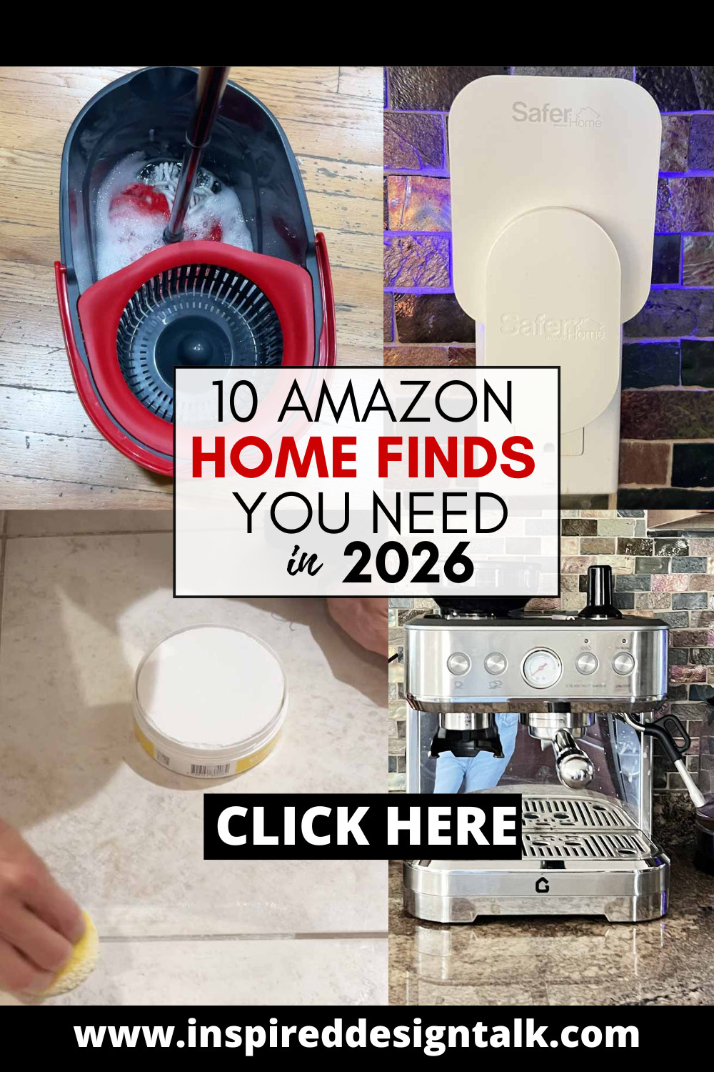  These are the Amazon Home Finds I'd buy again, whether they are on sale for Prime Day or not. They are that good!! Perfect for your living room, bedroom, kitchen, bathroom, and more. Garvee Espresso Machine with Milk Frother, All in One, Pura - Smart Home Fragrance Device Starter Set, 6 Pack Champagne Bronze Cabinet knob and pull, BISSELL Little Green Multi-Purpose Portable Carpet cleaner, Solid Metal Shower Arm Diverter with Holder, Handheld Shower and hose, Tissue Box Cover, Indoor Plug-in Fly Trap, Steamer for Clothes, Portable Handheld, O-Cedar EasyWring Microfiber Spin Mop & Bucket Floor cleaner, Beckham Hotel Collection Bed Pillows

 

#LTKSaleAlert #LTKHome #LTKmomlife