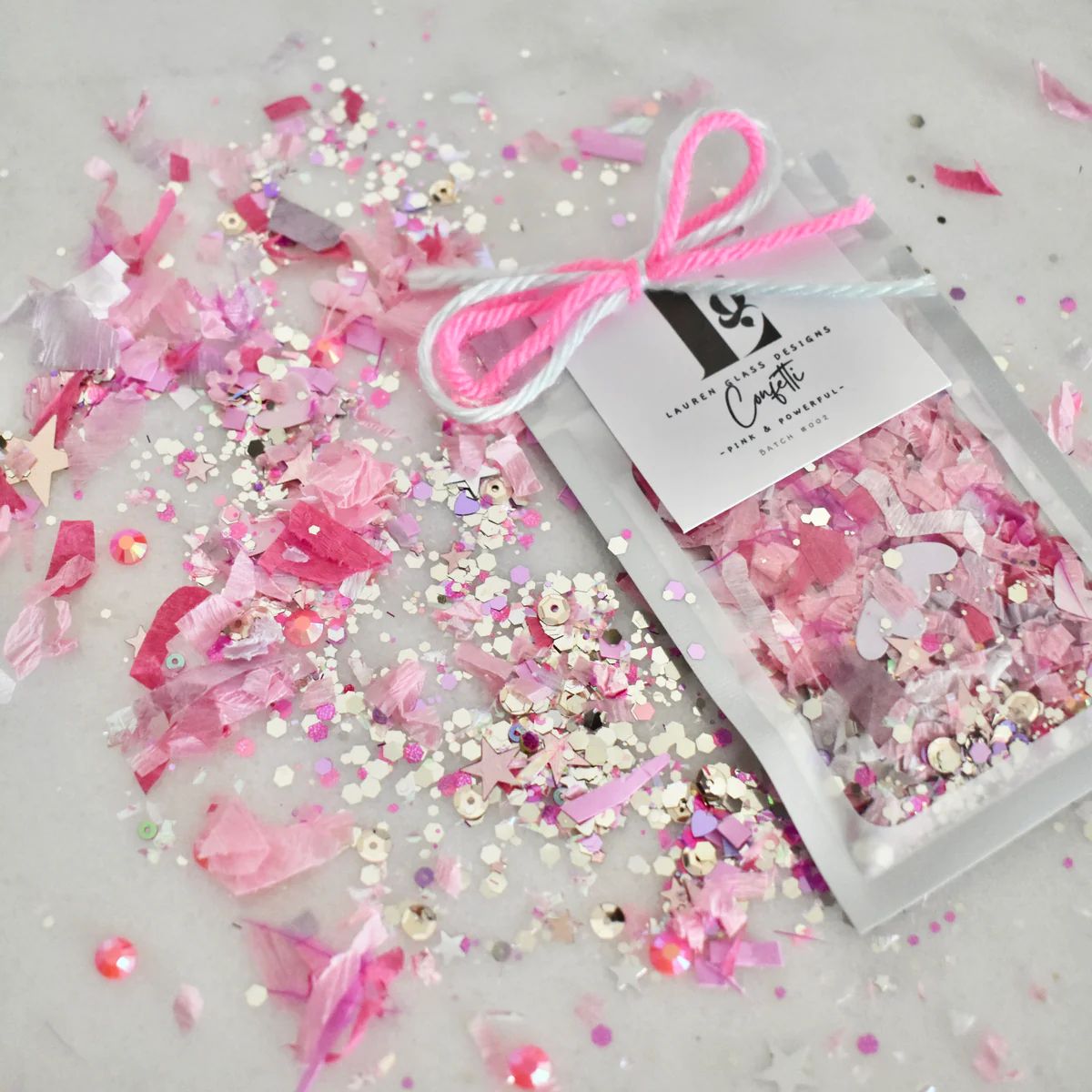 Pink & Powerful Confetti | Ellie and Piper