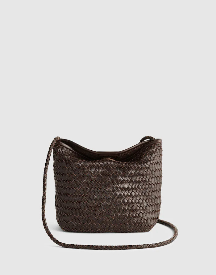 The Signature Woven Crossbody Bag | Madewell