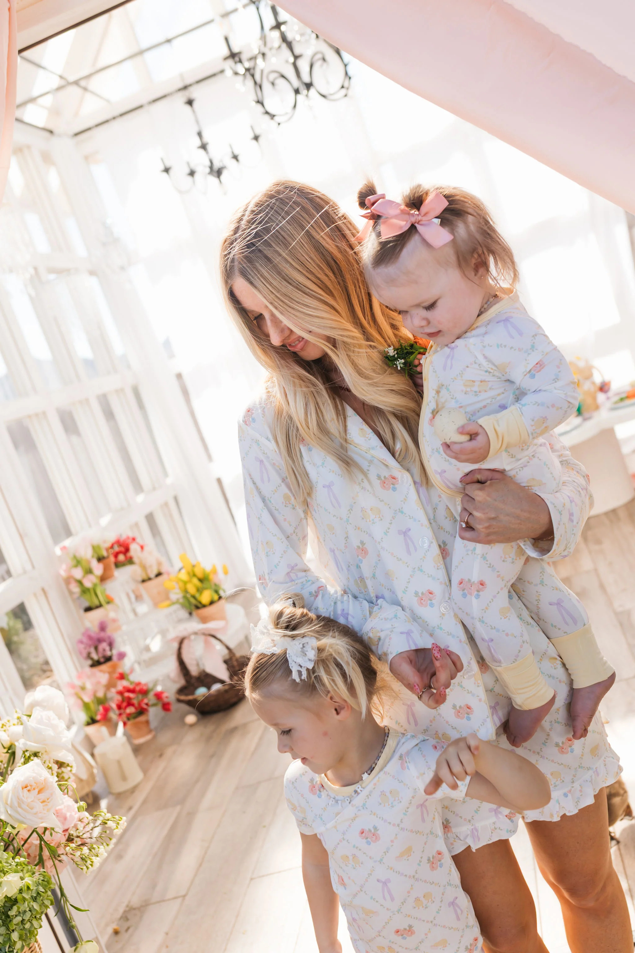 Peep and Petal Women's Long Sleeve Short Set | In My Jammers