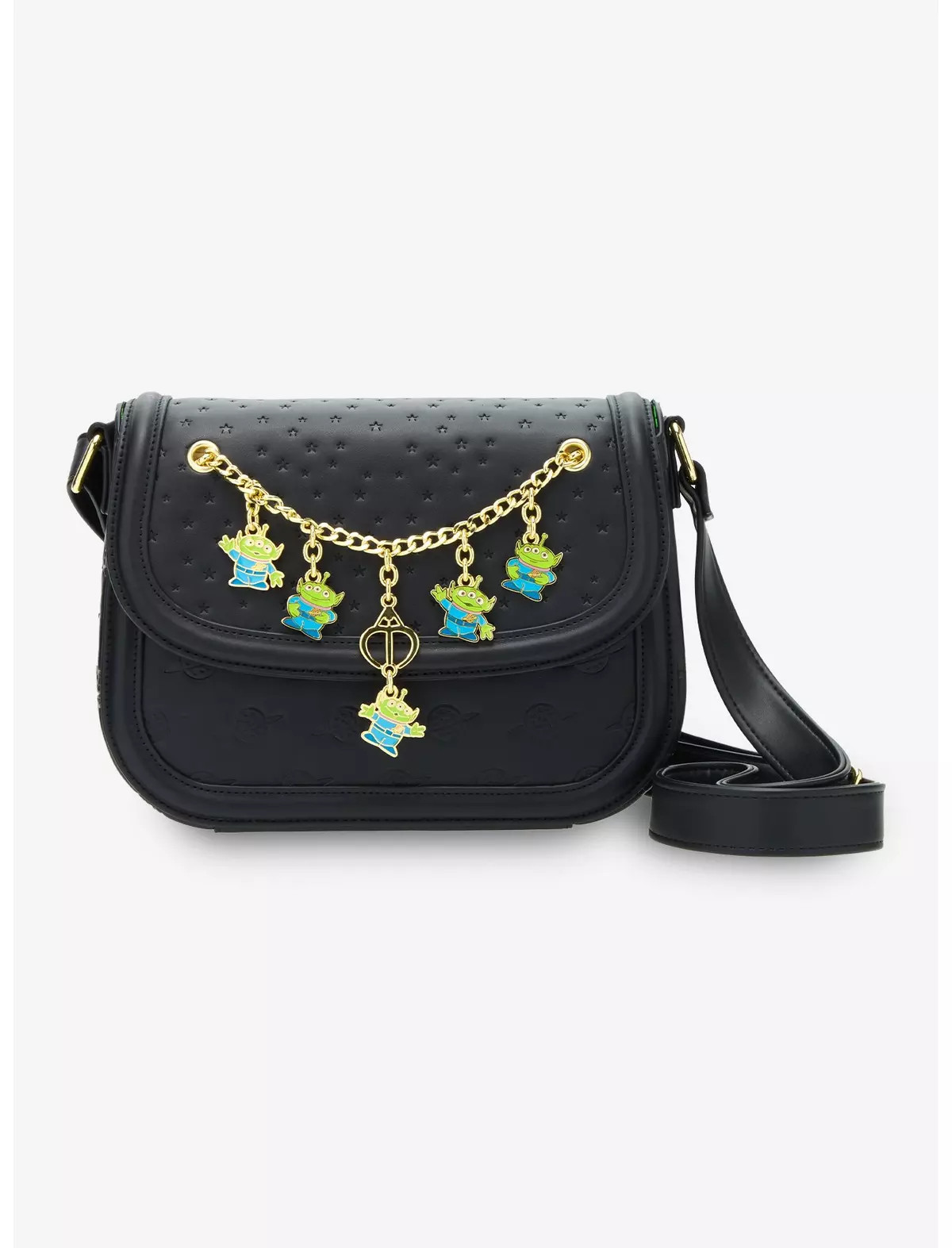 Loungefly Disney Pixar Toy Story 5 Alien Chain Crossbody Bag | Hot Topic | Hot Topic