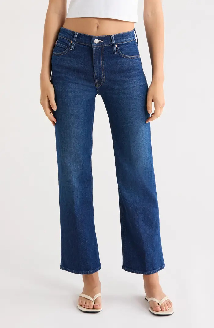 MOTHER Lil' Kick It High Waist Straight Leg Jeans | Nordstrom | Nordstrom