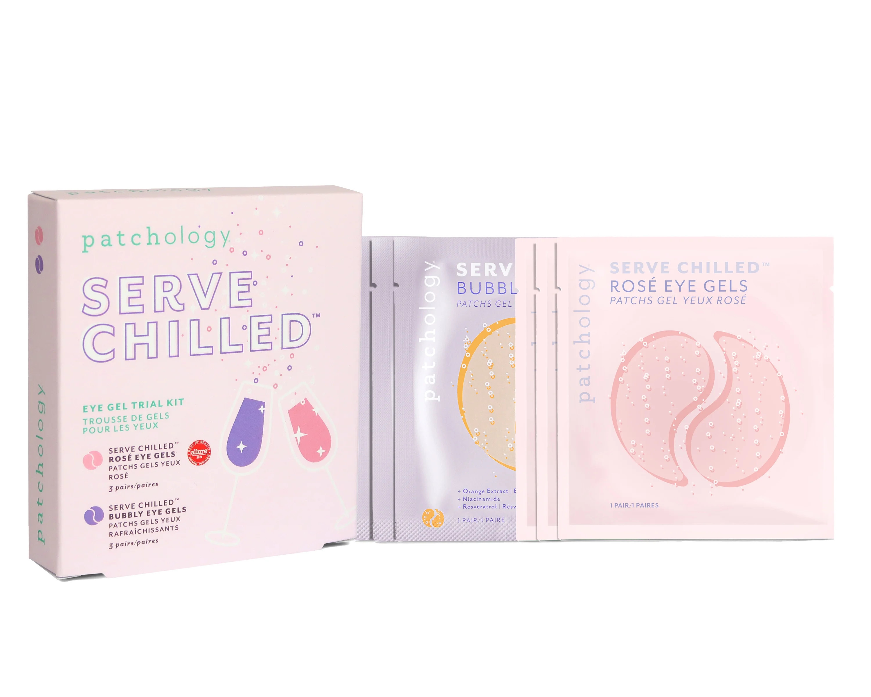 Patchology Serve Chilled Under Eye Face Mask Gel Trial Kit, 6 Pack - Walmart.com | Walmart (US)
