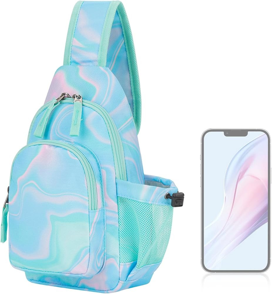 Choco Mocha Girls Sling Bags Kids Crossbody Bag for Girls Kids Sling Bags Ages 8-12 Girl Purse Ch... | Amazon (US)