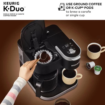 Keurig K-Duo Single Serve and Carafe Coffee Maker with Removable Reservoir | Sam's Club