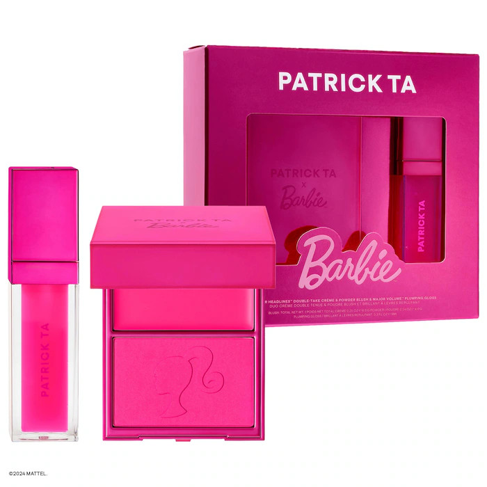 PATRICK TAPatrick Ta x Barbie™ Blush Duo and Lip Plumper Set | Sephora (US)
