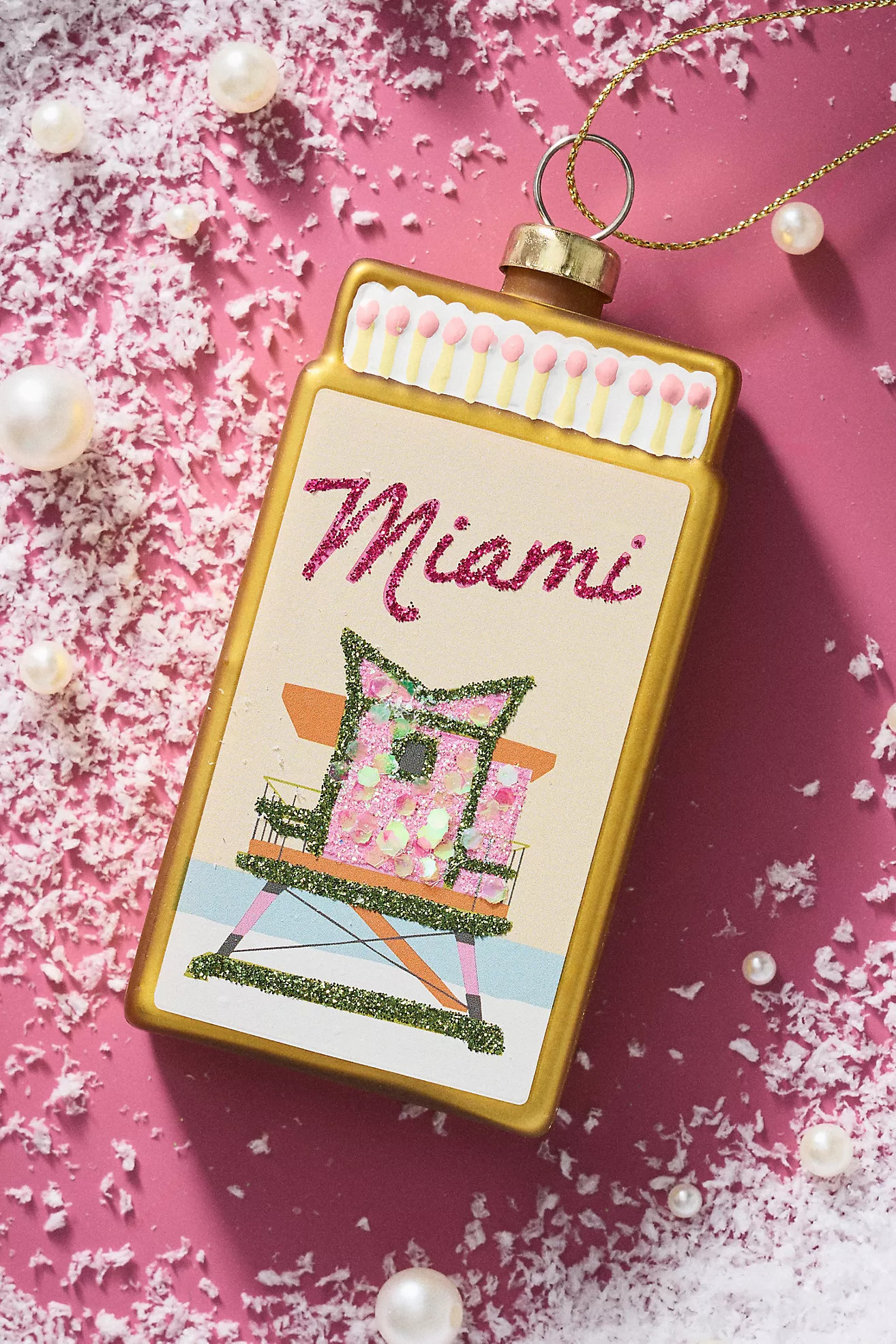 Furbish Studio Matchbook Ornament: Florida Edition | Anthropologie (US)