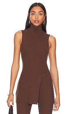 The Range Turtleneck in Espresso from Revolve.com | Revolve Clothing (Global)