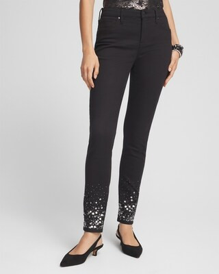 Girlfriend Sequin Ankle Jeans | Chico's