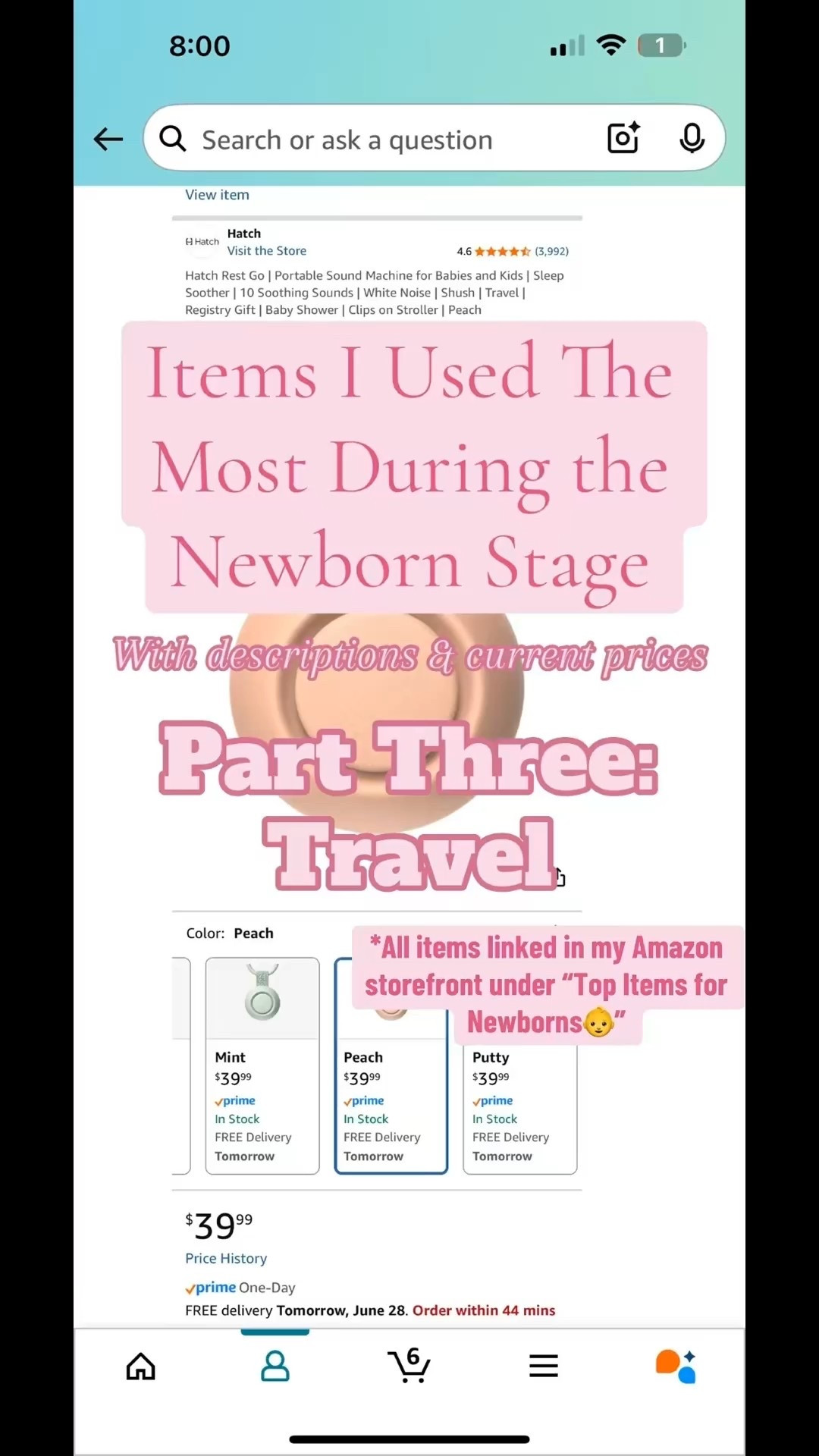 Top Newborn Essentials: Travel

#LTKBump #LTKBaby #LTKFamily