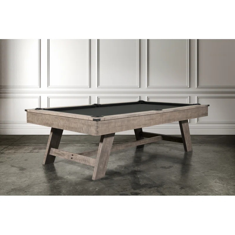 Black/Antique Wood Hunter 8' Slate Pool Table with Professional Installation Included | Wayfair North America