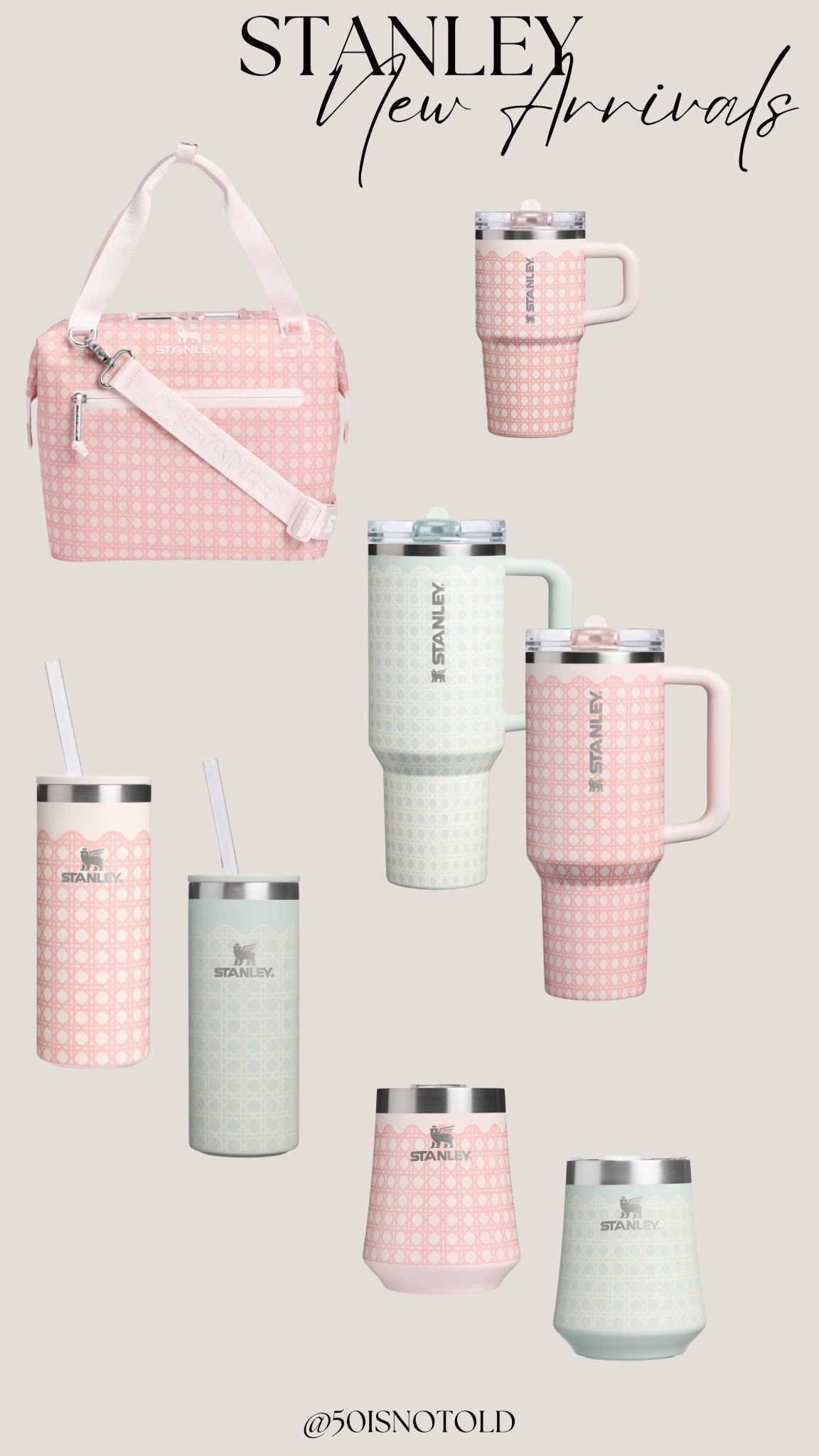 Stanley new arrivals! The rattan print is something different and fun for Spring. 

#LTKfoodie #LTKTravel #LTKfitnessgoals