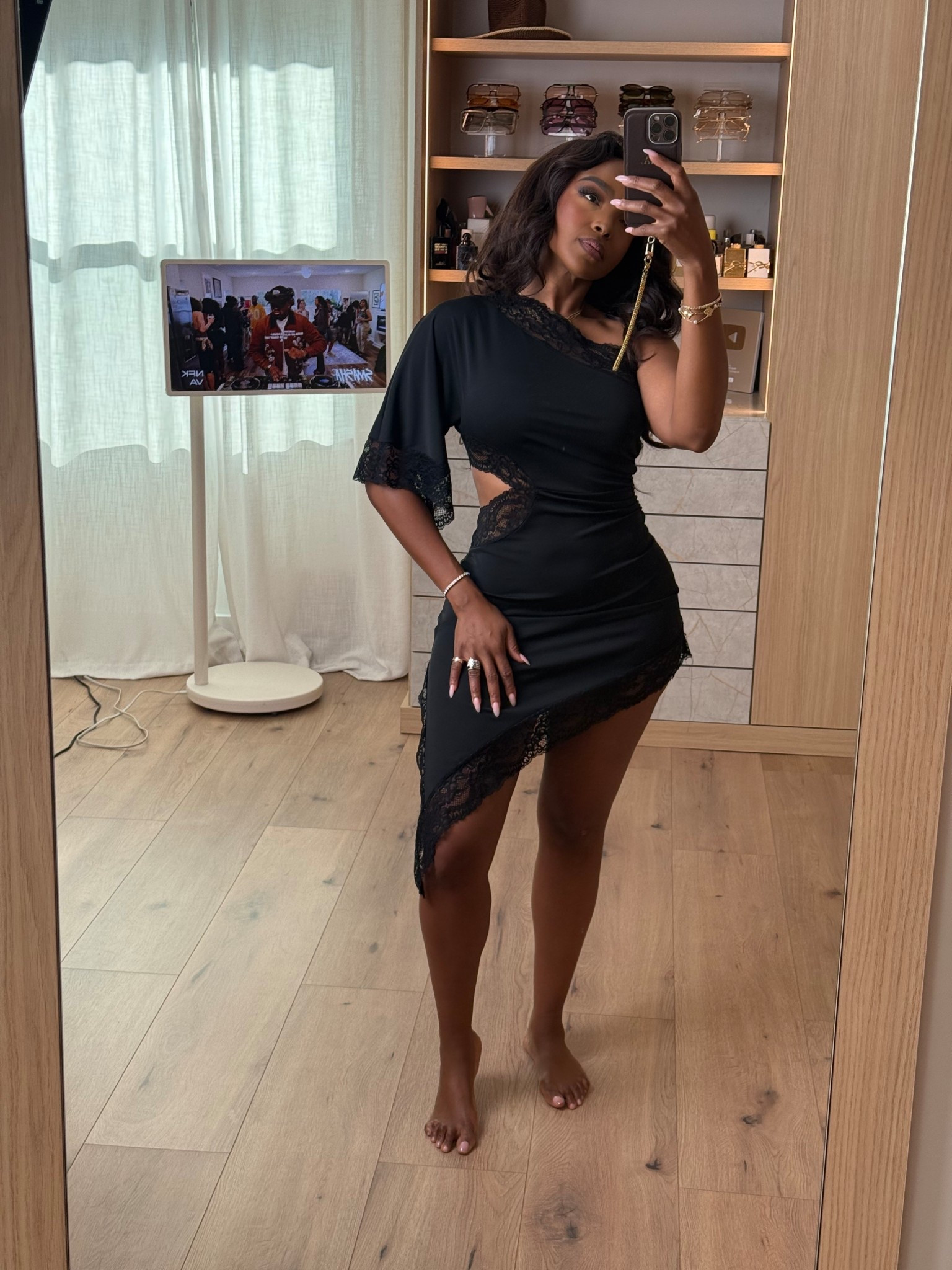 Hi babes!

Okay this black lace dress is THAT girl — the fit, the detail, the way it hugs in all the right places… obsessed. This is one of those pieces you put on and instantly feel confident.

This one is already picking up traction and has a high sell-out risk — especially for a staple black dress like this.

The lace detailing gives it that elevated look while still being super flattering and easy to wear.

Where to wear this:
• Date night
• Birthday dinner
• Vacation nights
• Special occasions

Everything is linked below.

xx Kira | @kirasfashionfinds

Measurements: 5’4” | 138 lbs | 34D | 27” waist | 40” hips

