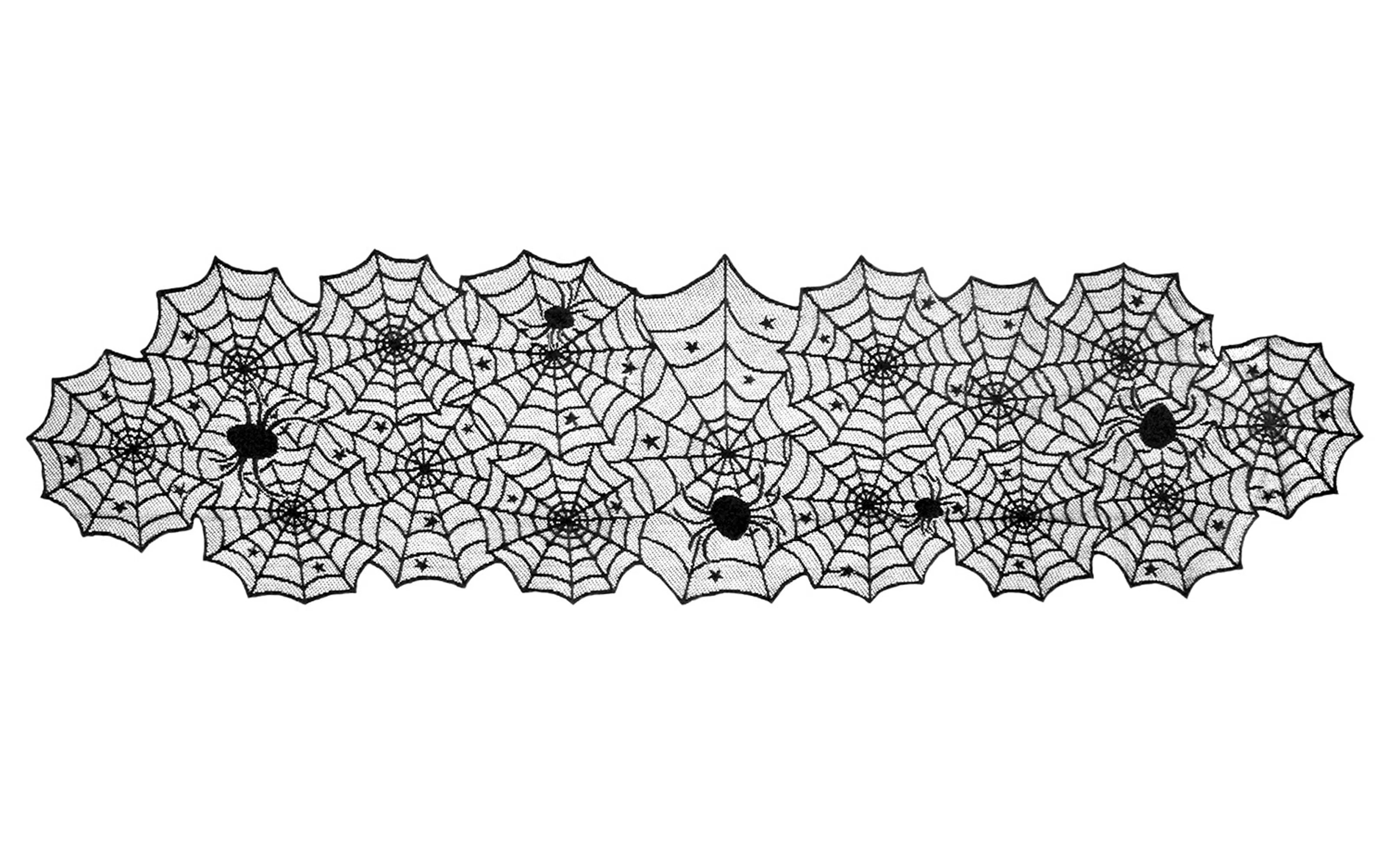 The Holiday Aisle® Spiegel Spider Web Nordic Lace Table Runner & Reviews | Wayfair | Wayfair North America