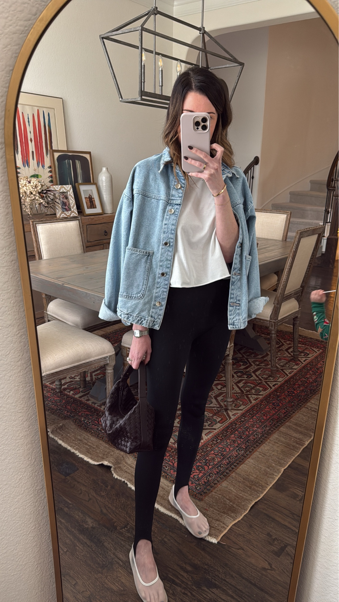 Jacket and leggings Zara and sold out // loving this cutie Amazon bag 

#LTKStyleTip #LTKOver40 #LTKFindsUnder50