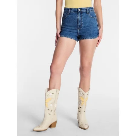 Kacey Lee Women's High Rise Shorts, Sizes 0-18 | Walmart (US)