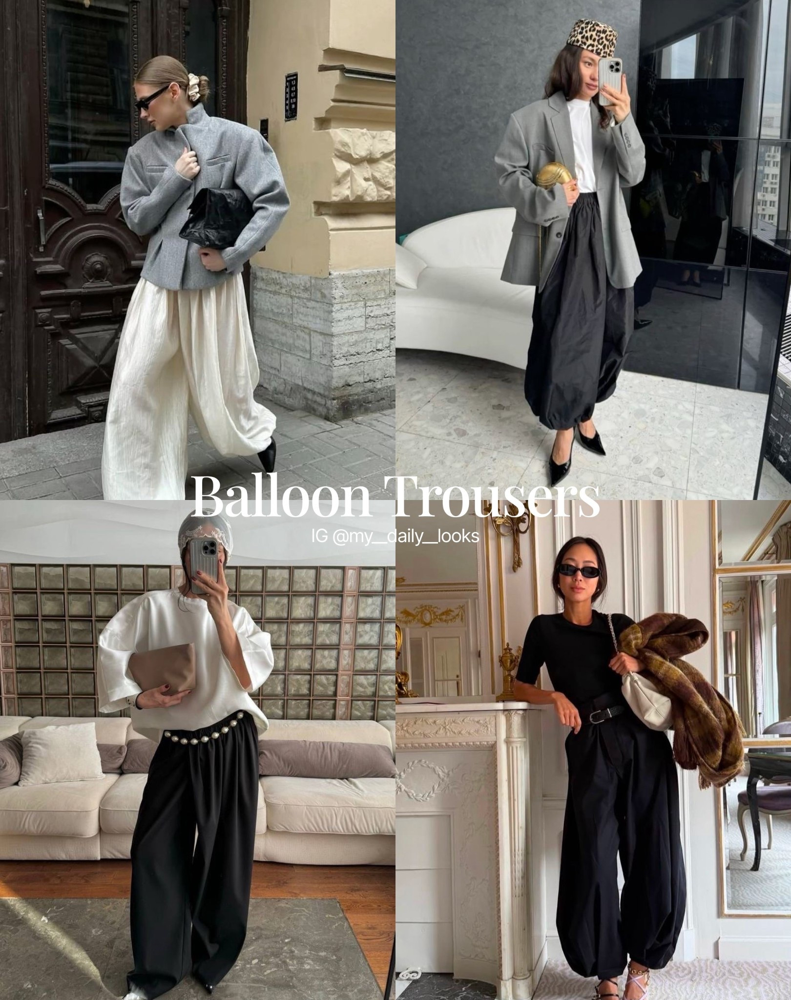 Spring/Summer Trends 2026: Balloon Trousers 🖤

#LTKstyletip #LTKsummer #LTKspring