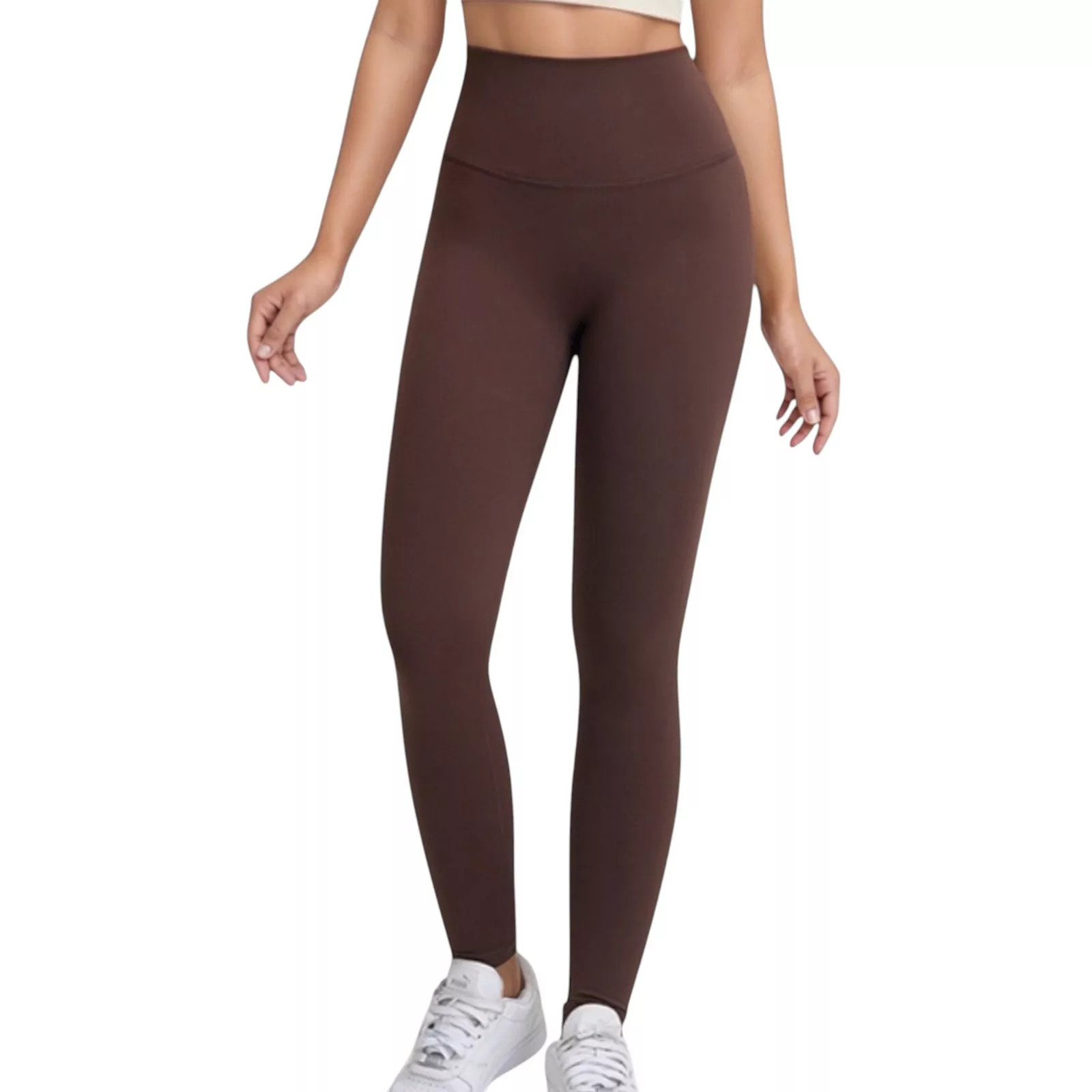 Women's High Waist Full Length Seamless Leggings with Body Contouring Design | Kohl's