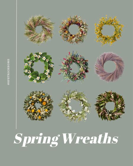 Spring wreaths for your front door 🚪 🌷

#frontporch #outdoor #homedecor #entryway #floral

#LTKSeasonal #LTKsalealert #LTKhome