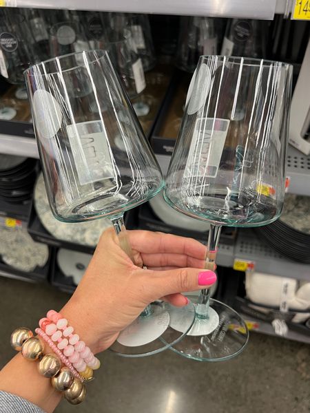 Walmart indoor outdoor Summer wine glasses! I love these so much because we can have them around the pool and the fire pit outside and they won’t break. 

#LTKSeasonal #LTKHome #LTKFindsUnder50