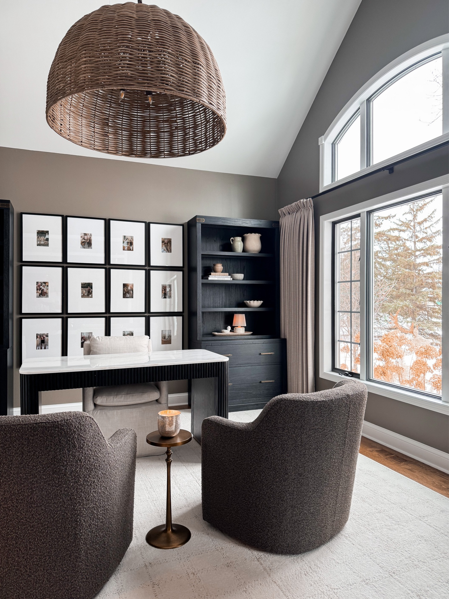 Our home office has over felt so good! I ordered some picture lights that attach to the bookcases but they ar won back order. 



#LTKHome #LTKStyleTip