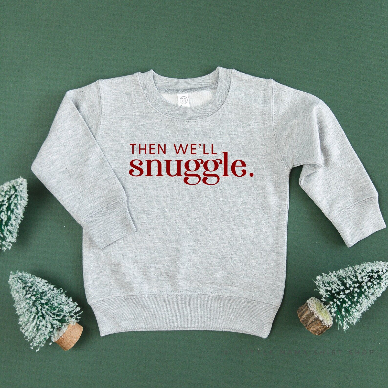 Then We'll Snuggle  Kids Christmas Sweater  Christmas | Etsy | Etsy (US)