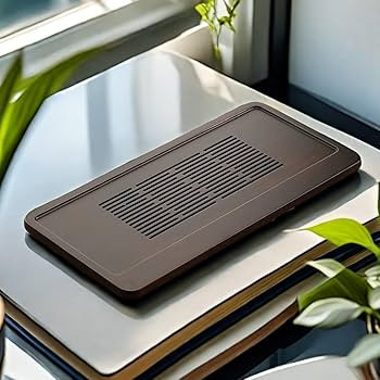 Large 19 Inch Bamboo Chinese Gongfu Tea Ceremony Tray with Drain Drainage Tea Box with Water Stor... | Amazon (US)